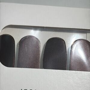 NWT Color Street "Made in Milan" Shimmery Brown Red Nail Strip